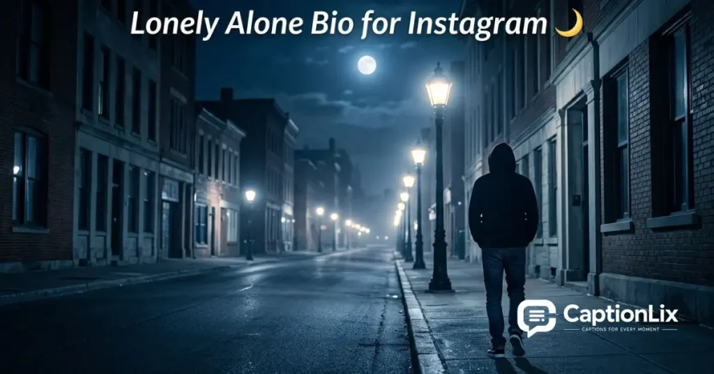  Alone Bio for Instagram
