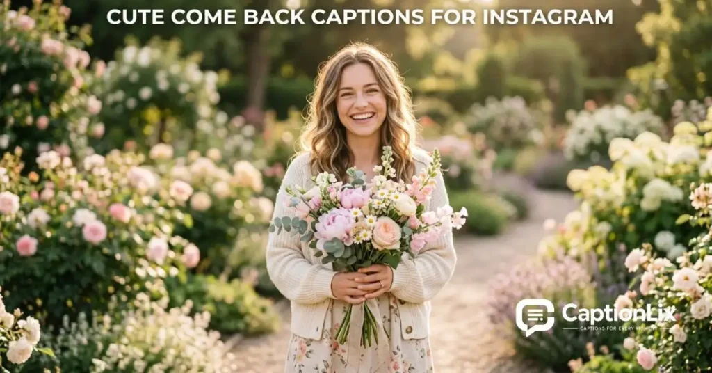 Come Back Captions for Instagram