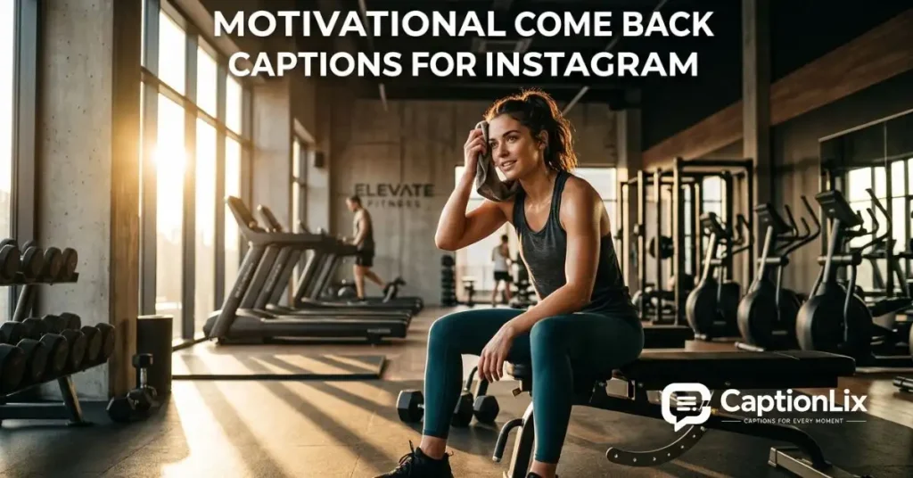 Come Back Captions for Instagram
