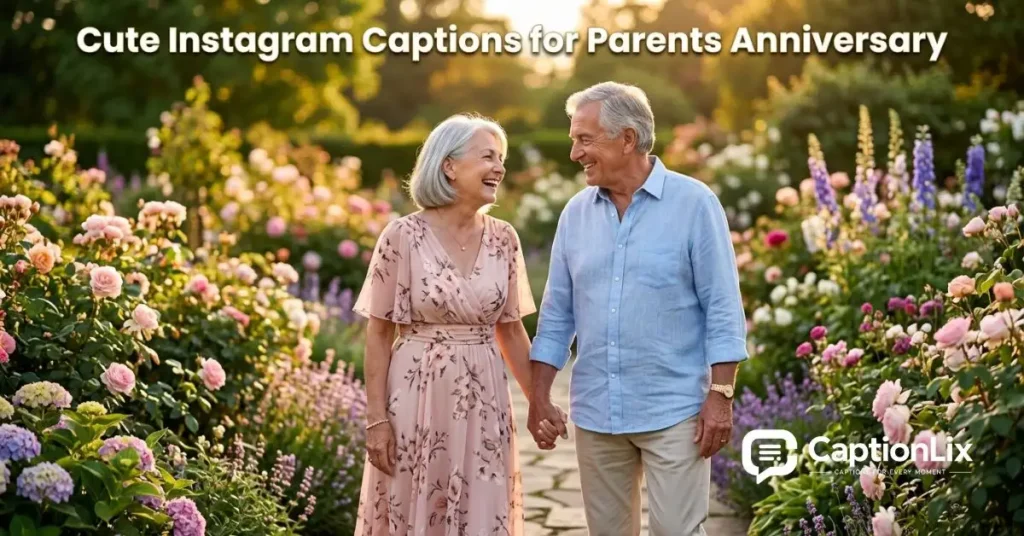  Instagram Captions for Parents Anniversary