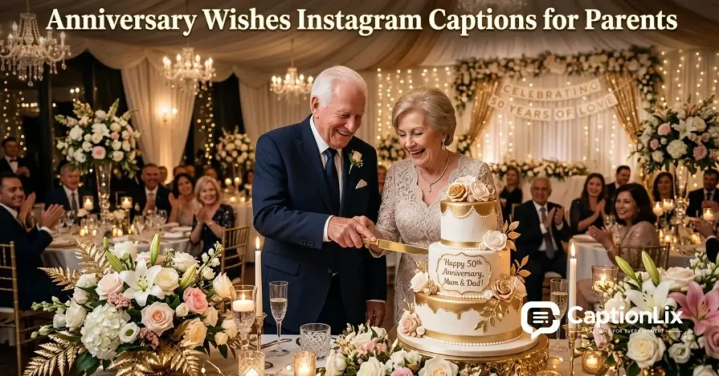  Instagram Captions for Parents Anniversary