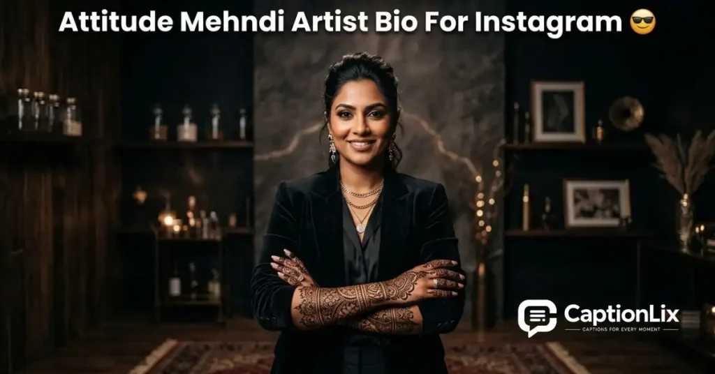 Mehndi Artist Bio For Instagram