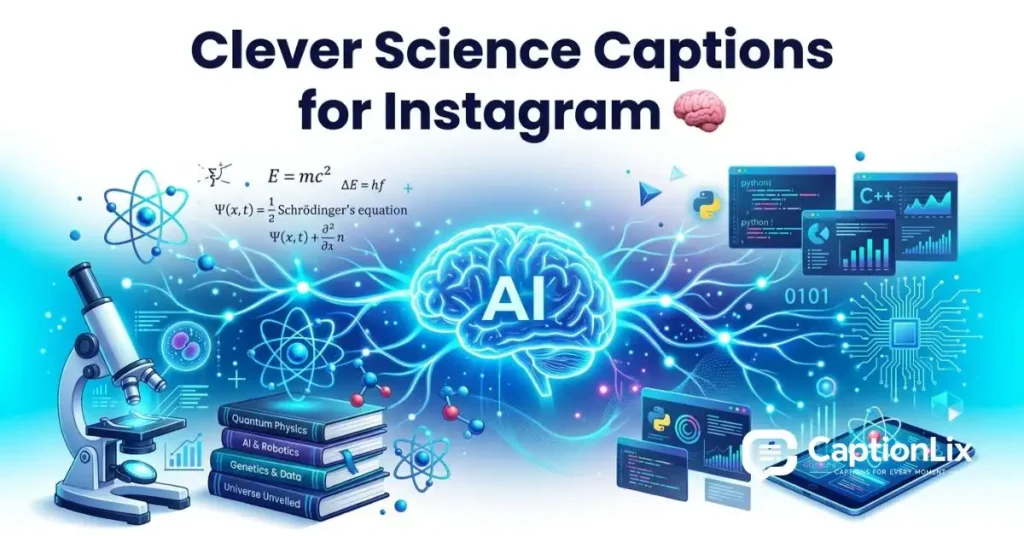 Science Captions for Instagram
