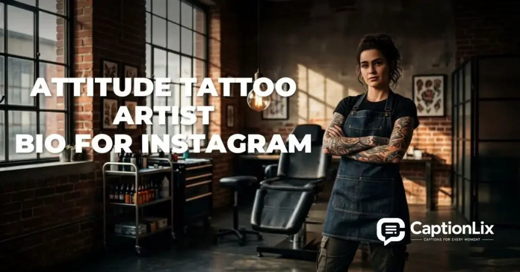 Tattoo Artist Bio for Instagram