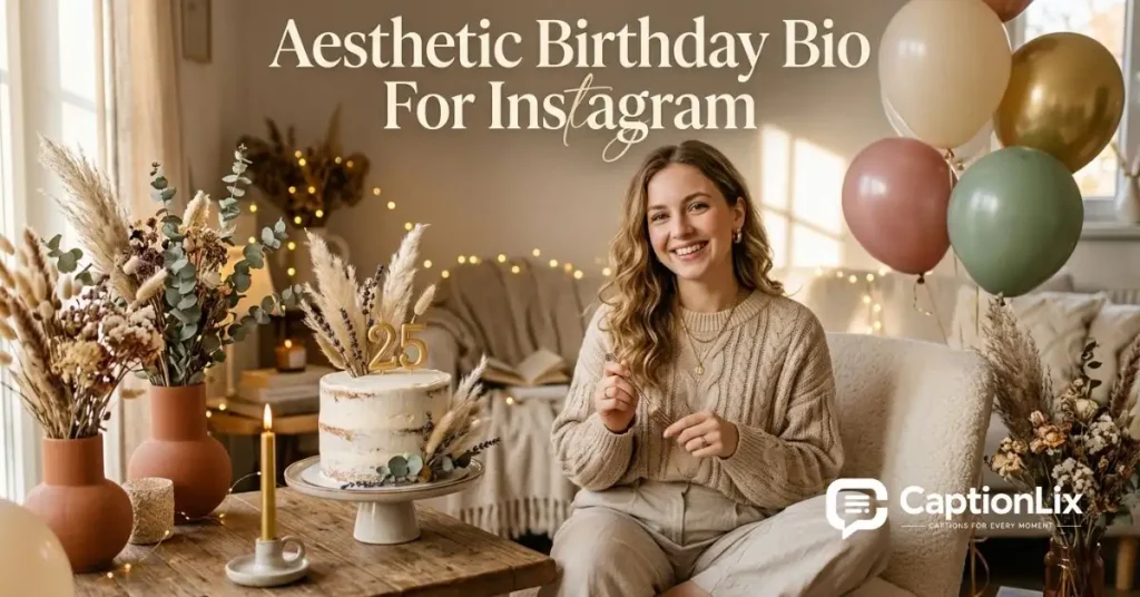 Birthday Bio For Instagram