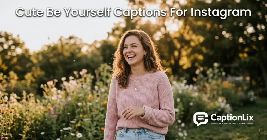 Be Yourself Captions For Instagram