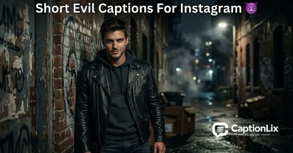 Evil Captions For Instagram