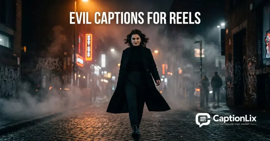 Evil Captions For Instagram
