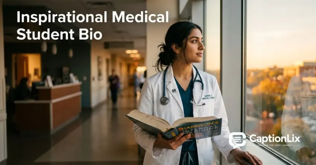 Instagram Bio for Medical Students