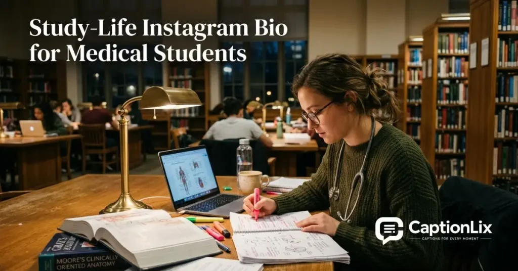 Instagram Bio for Medical Students