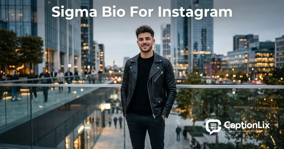 Sigma Bio For Instagram